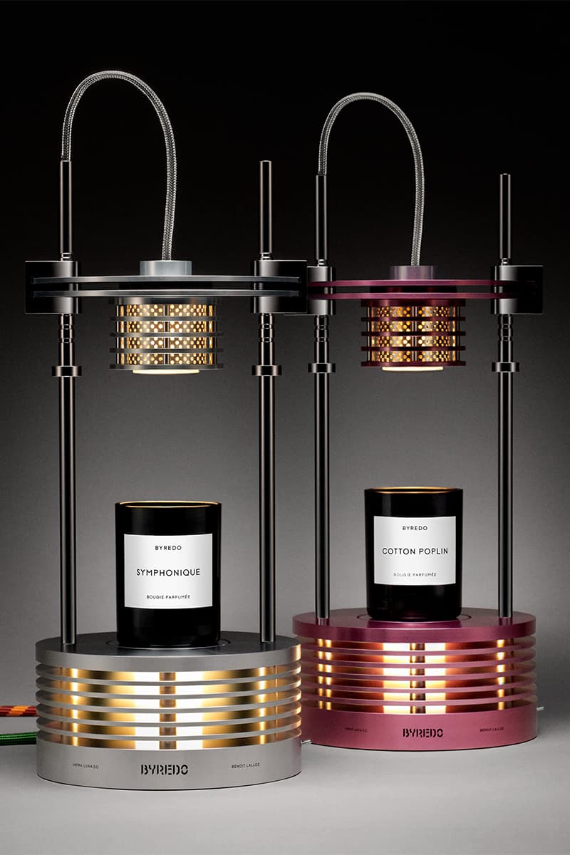 Byredo and Benoit Lalloz Reunite for "Infra Luna 2.0" Lamp