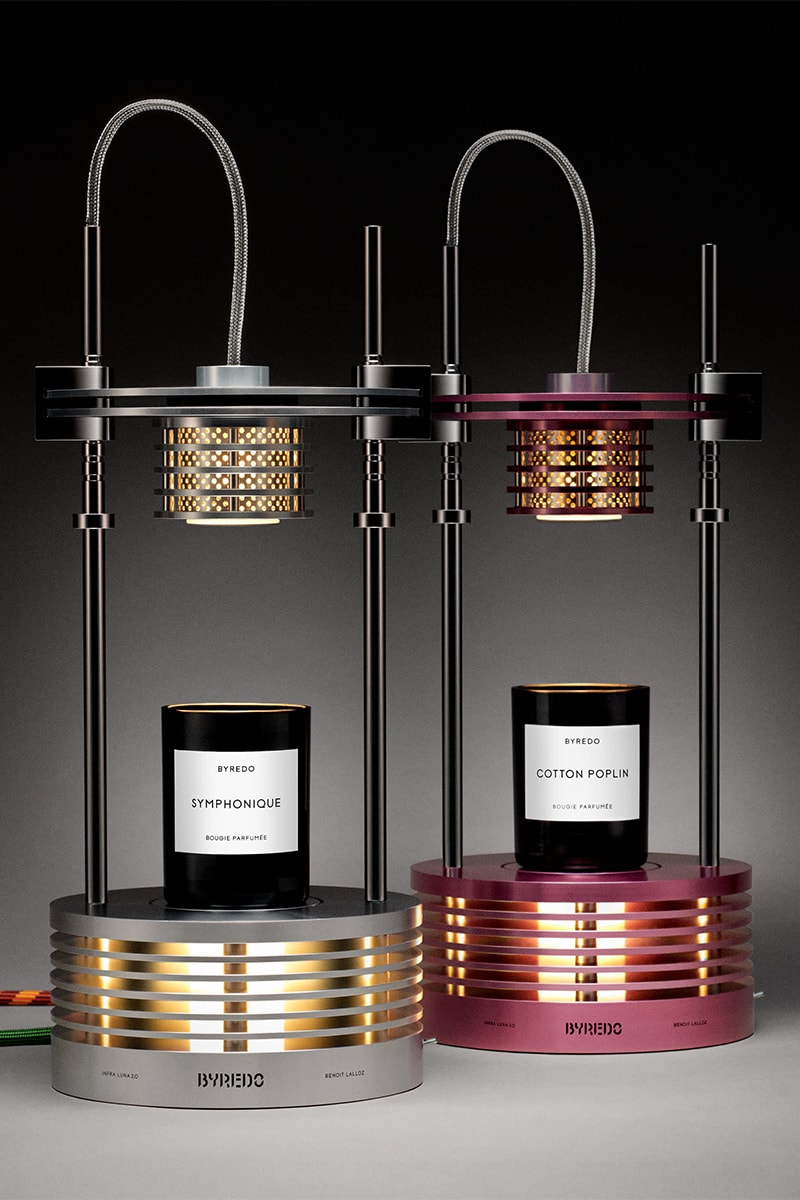 Byredo and Benoit Lalloz Reunite for "Infra Luna 2.0" Lamp