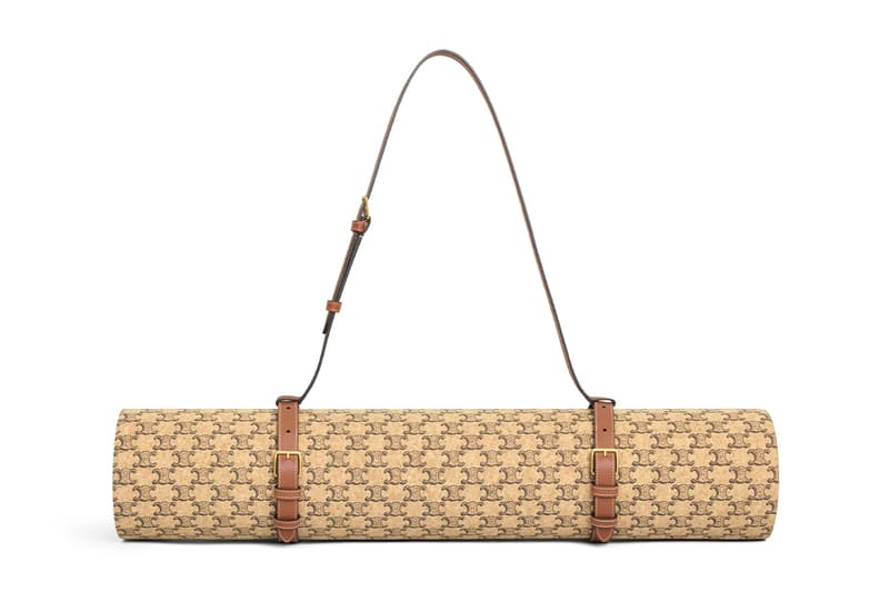 Elevate Your Work Out With Celine's Newest Fitness Collection dumbbells weights brick yoga mat kettlebell reformer jump rope