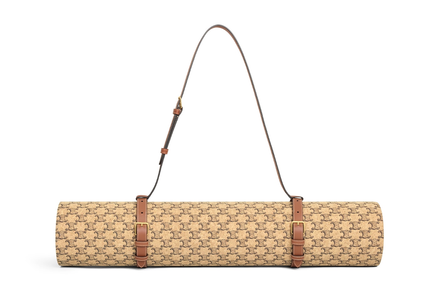 Elevate Your Work Out With Celine's Newest Fitness Collection dumbbells weights brick yoga mat kettlebell reformer jump rope
