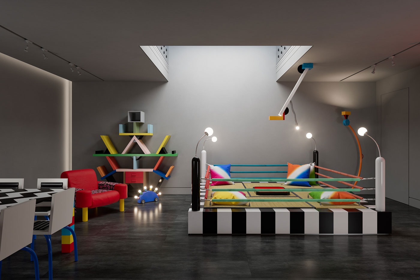 ‘Francesco Vezzoli presents: KARL GOES TO MEMPHIS Tribute to a historic encounter in Monte Carlo’ Exhibition Almine Rech Monaco Info 