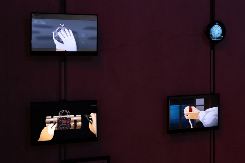 Ho Tzu Nyen 'Three Stories' Exhibition Kiang Malingue Hong Kong Art artworks time opium monsters