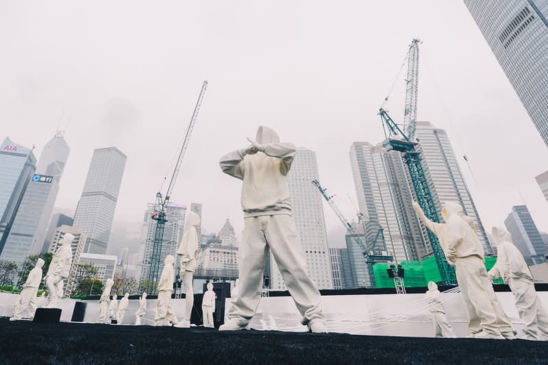 Huang Yulong 'UPWARD' Art Exhibition Ora-Ora Art Basel Hong Kong Hong Kong Observation Wheel and AIA Vitality Park