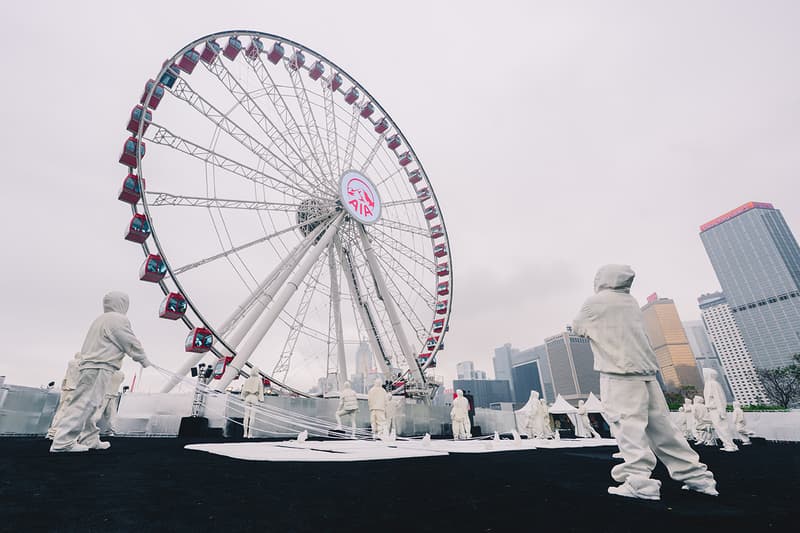 Huang Yulong 'UPWARD' Art Exhibition Ora-Ora Art Basel Hong Kong Hong Kong Observation Wheel and AIA Vitality Park