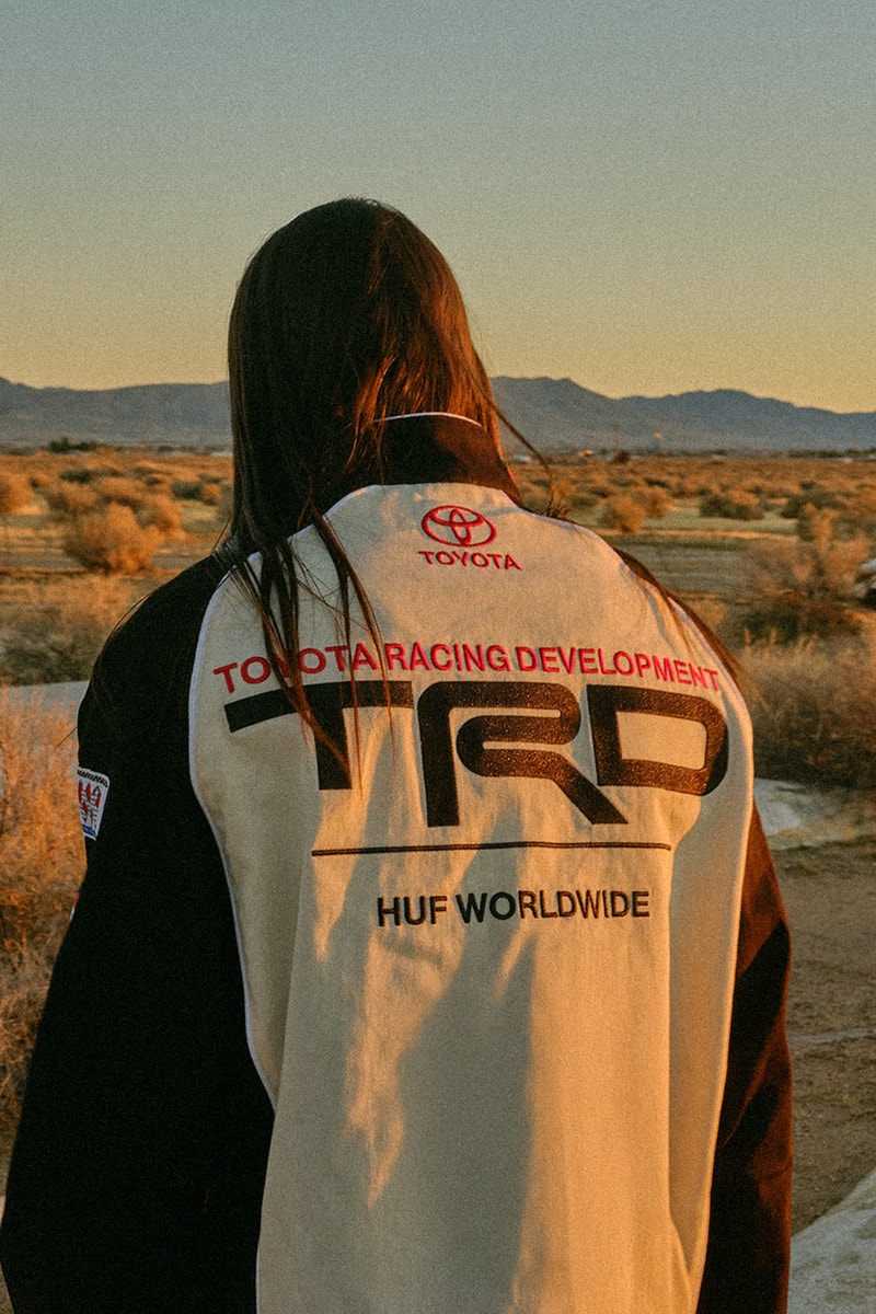 HUF and TRD Return With Baja-Inspired Racing Collection