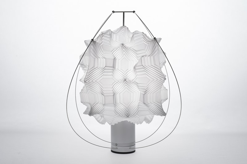  Issey Miyake A-Poc Able atelier oï 'Type-XIII Atelier Oï Project' exhibition collaboration lighting  Milan Design Week Info