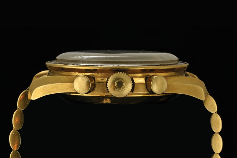 Neil Armstrong OMEGA Speedmaster Professional 18K Gold 1969 Apollo 11 Commemorative Watch RR Auction Info