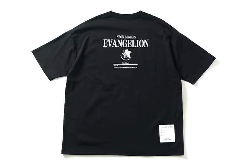 Neon Genesis Evangelion FREAK'S STORE collaboration collection Release Info