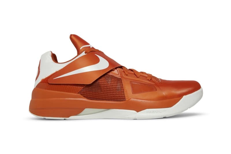 Nike KD 4 "Texas Longhorns" Rumored to Return This Year Desert Orange/White IB3555-800 university of texas kevin durant phoenix suns basketball player nba
