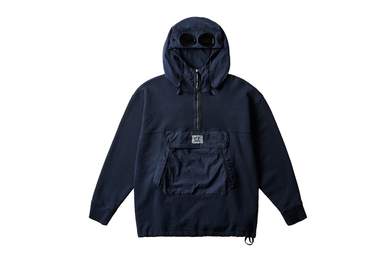 Palace Merges Creative Dialogues With C.P. Company in Latest Capsule lookbook release info italian athletic sportswear denim goggle jacket windbreaker khaki