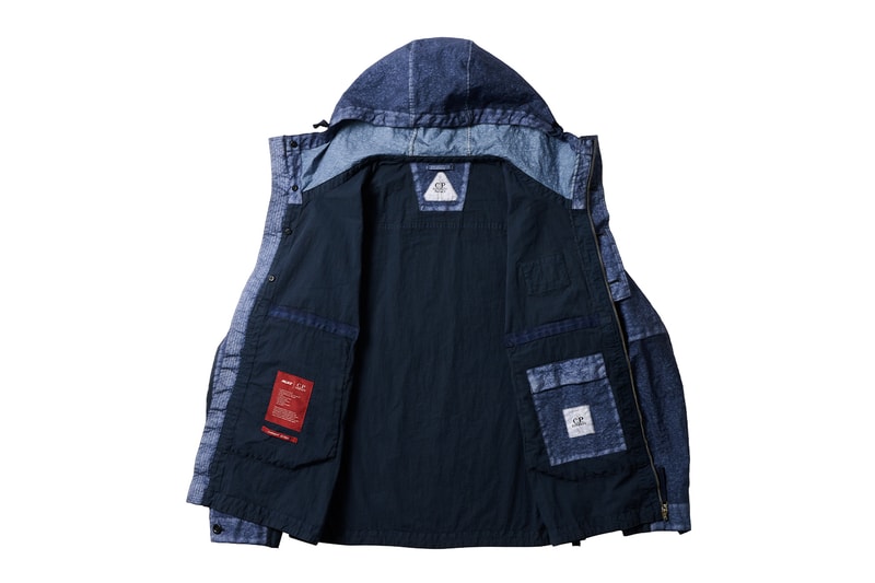Palace Merges Creative Dialogues With C.P. Company in Latest Capsule lookbook release info italian athletic sportswear denim goggle jacket windbreaker khaki