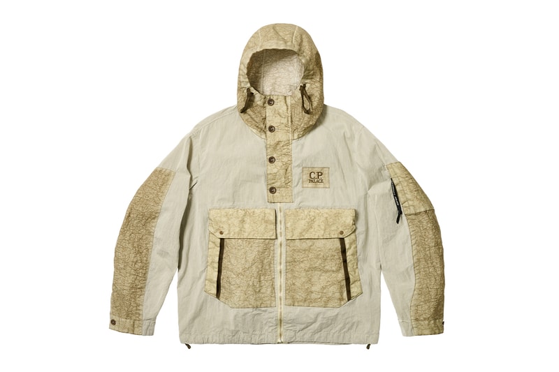 Palace Merges Creative Dialogues With C.P. Company in Latest Capsule lookbook release info italian athletic sportswear denim goggle jacket windbreaker khaki