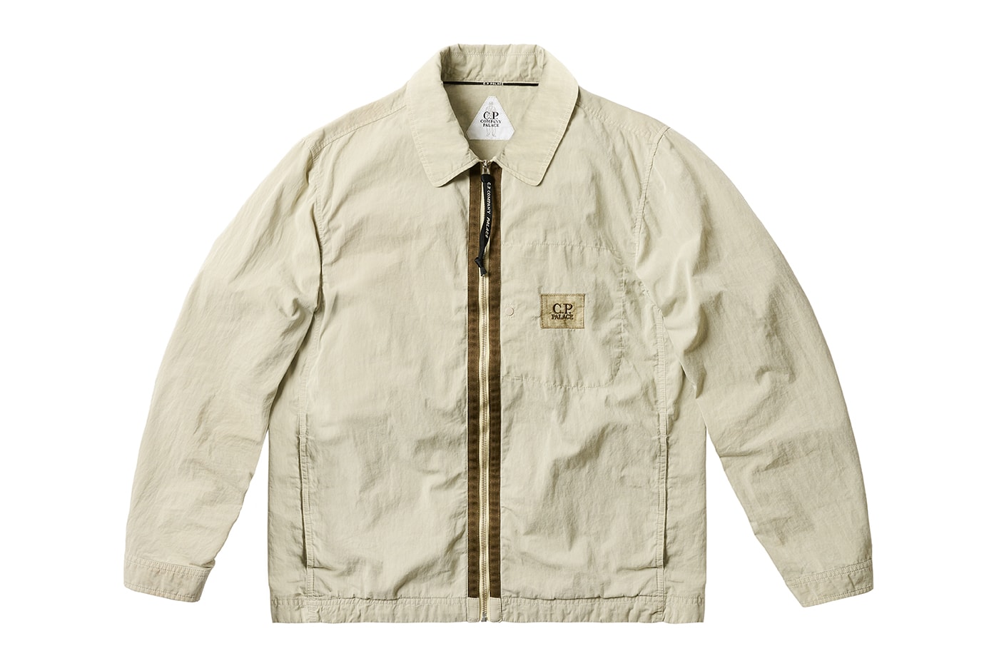 Palace Merges Creative Dialogues With C.P. Company in Latest Capsule lookbook release info italian athletic sportswear denim goggle jacket windbreaker khaki