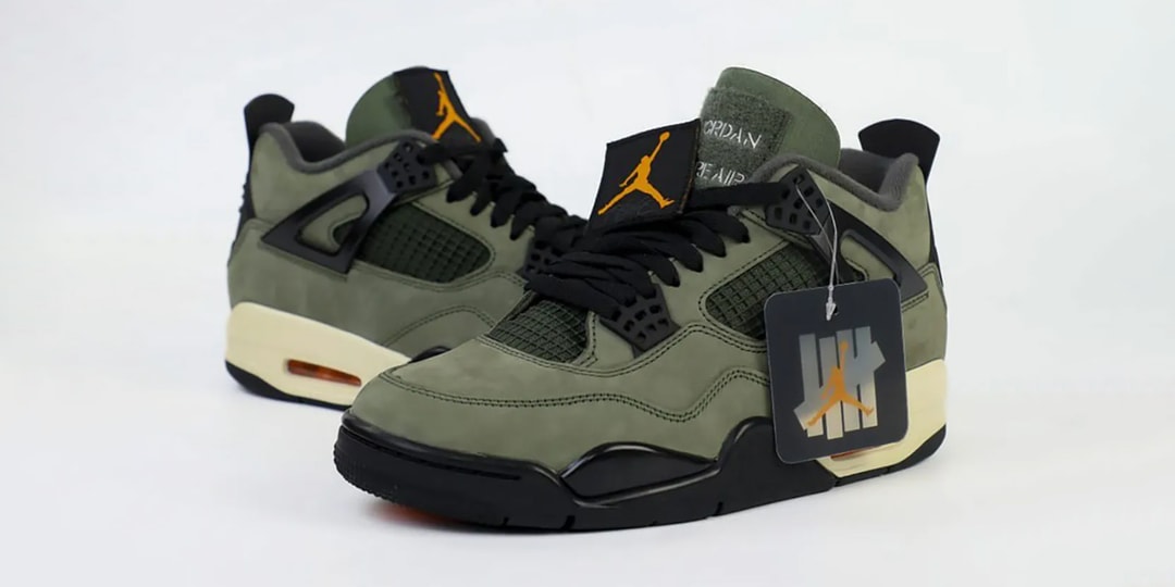 Detailed Look at This Year's UNDEFEATED x Air Jordan 4