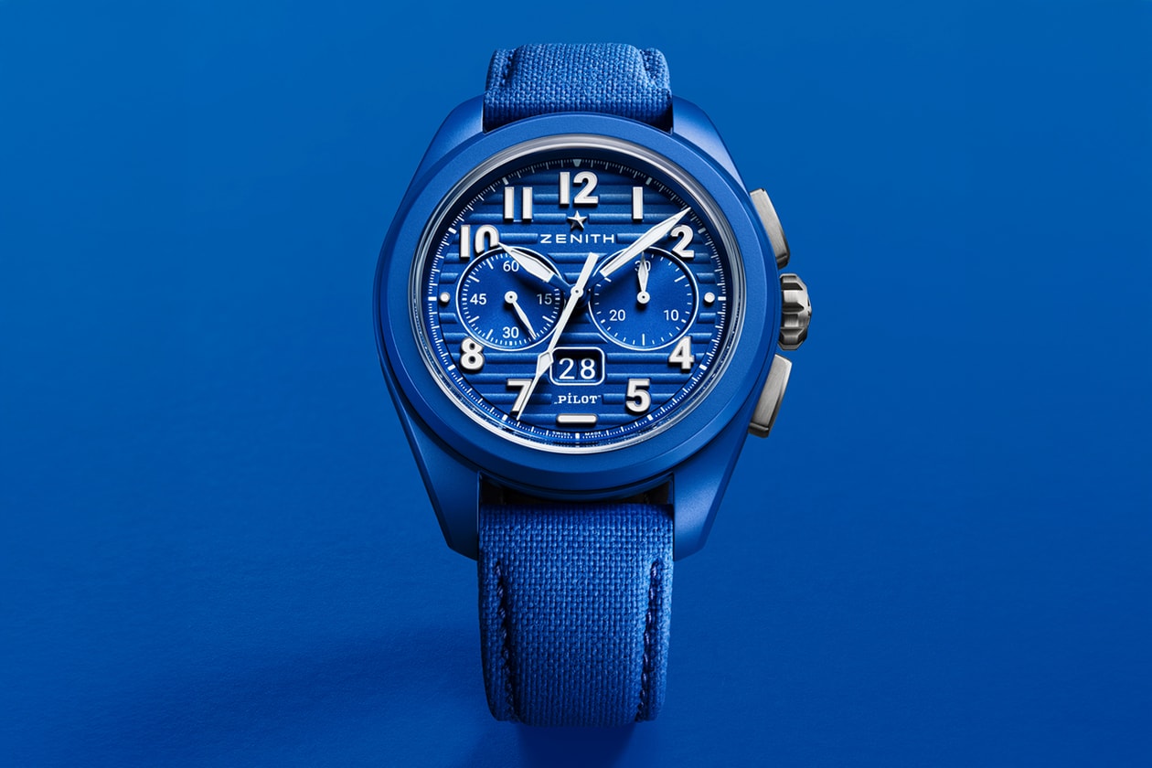 Zenith Watches & Wonders 2025 Geneva Novelties Info G.F.J Chronomaster Sport Pilot Big Date Chronograph Defy Skyline Chronograph blue ceramic