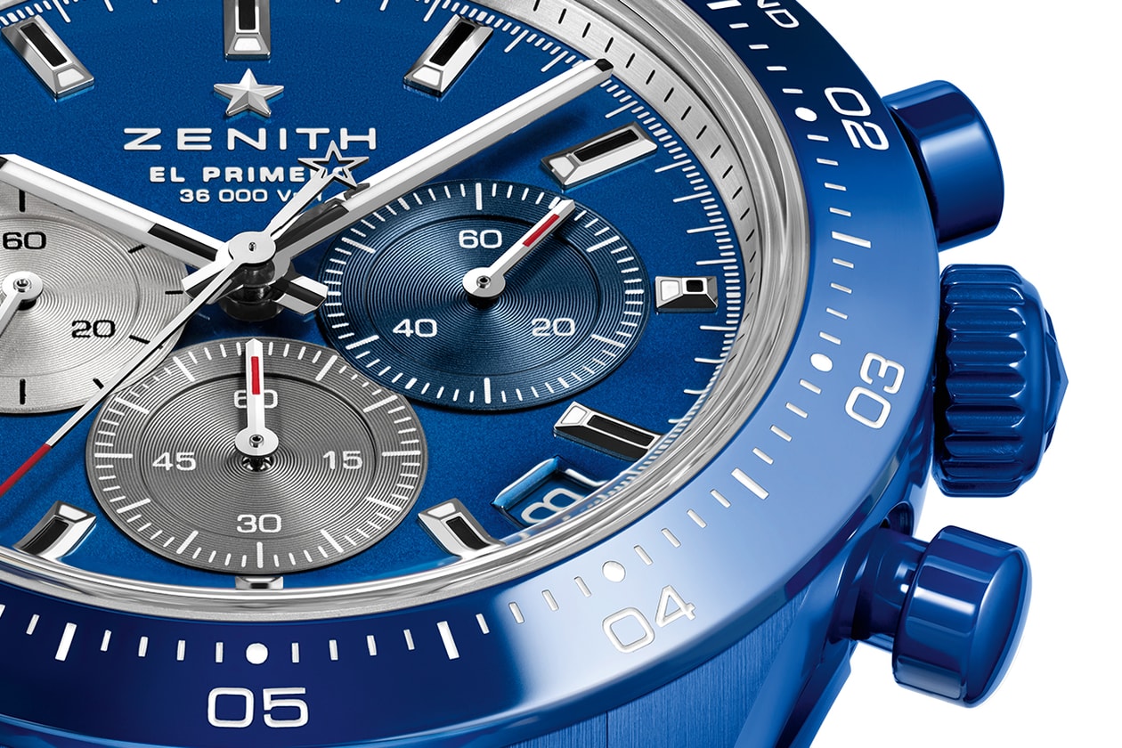 Zenith Watches & Wonders 2025 Geneva Novelties Info G.F.J Chronomaster Sport Pilot Big Date Chronograph Defy Skyline Chronograph blue ceramic