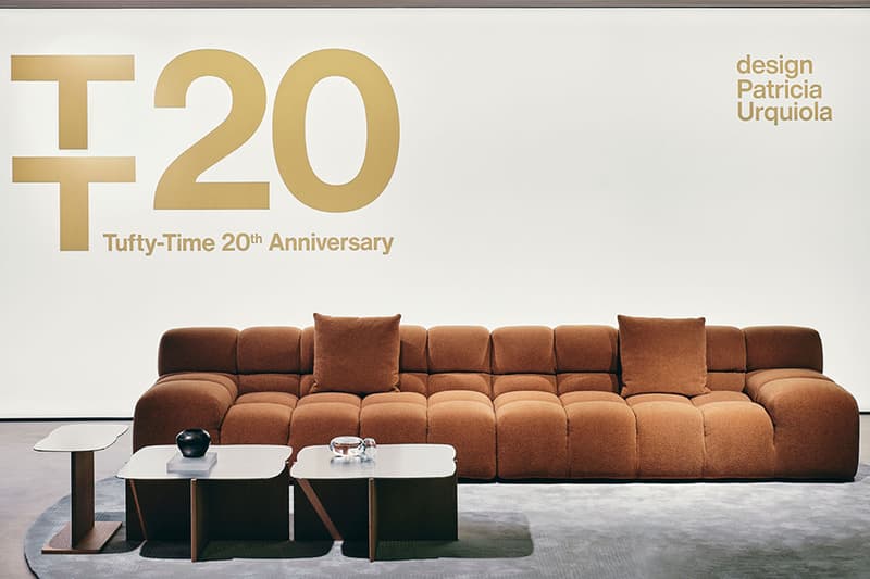 B&B Italia Tufty-Time 20 Modular Sofa 20th Anniversary Patricia Urquiola Release Info