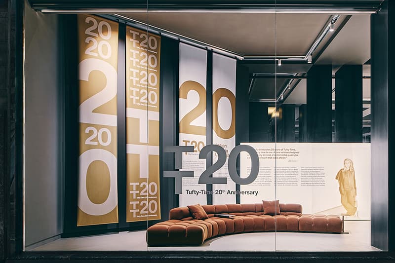 B&B Italia Tufty-Time 20 Modular Sofa 20th Anniversary Patricia Urquiola Release Info