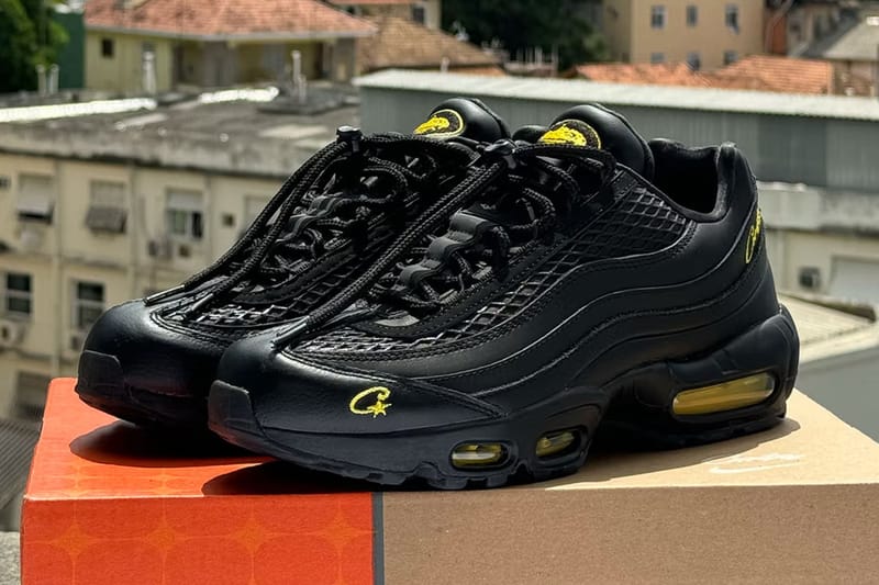 The Corteiz x Nike Air Max 95 "Honey Blacks" Drop This Month