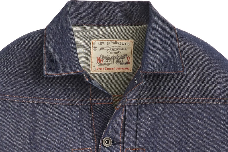 Levi's Vintage clothing Lot 201 Lot 213 Reedition limited release