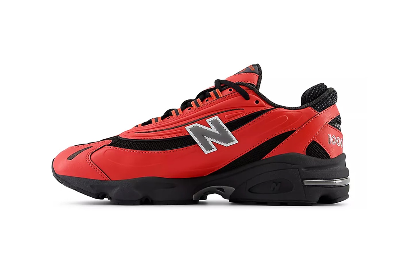 New Balance 1000 "Blast Red" M1000MSR nb black and red bred colors bold 