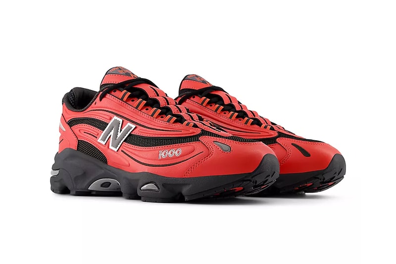 New Balance 1000 "Blast Red" M1000MSR nb black and red bred colors bold 