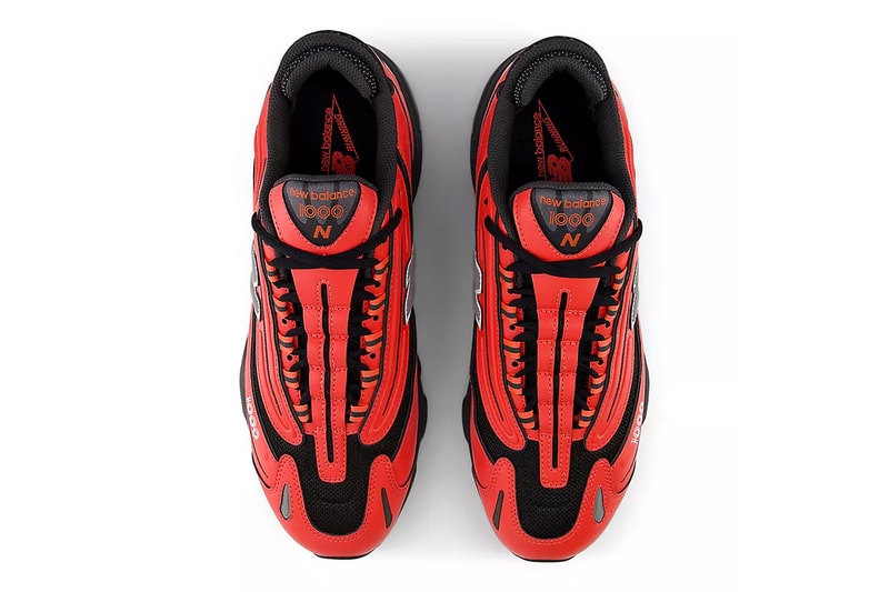 New Balance 1000 "Blast Red" M1000MSR nb black and red bred colors bold 