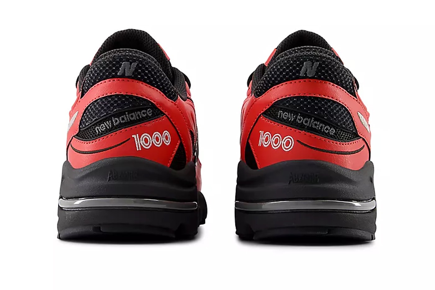 New Balance 1000 "Blast Red" M1000MSR nb black and red bred colors bold 