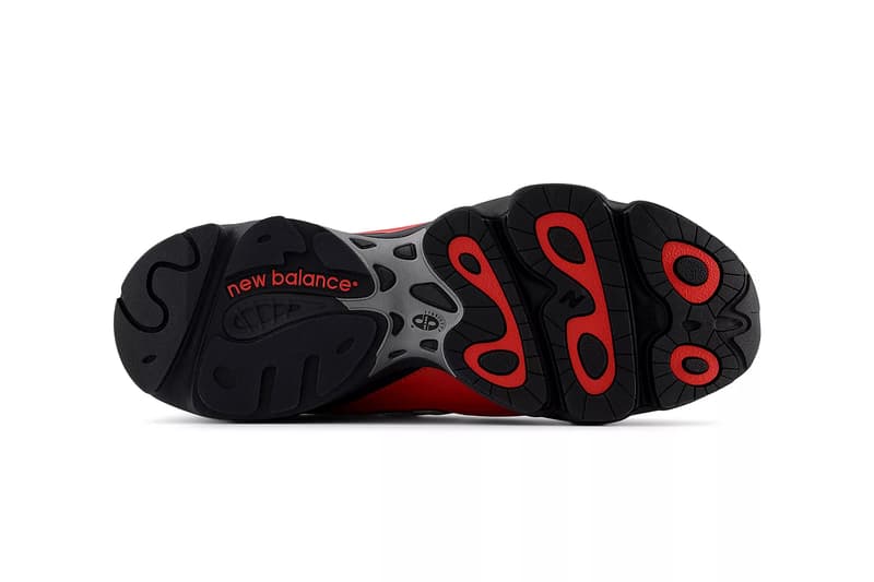 New Balance 1000 "Blast Red" M1000MSR nb black and red bred colors bold