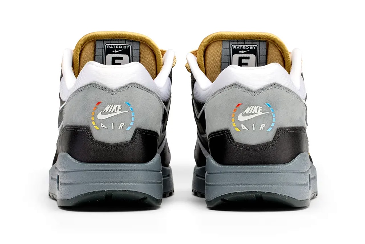 Nike Air Max 1 “Big Head Mode” IB9898-001 ‘GoldenEye 007’ Release Info 'Fortnite' .swoosh 