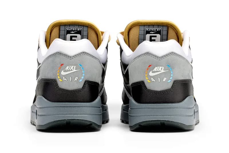 Nike Air Max 1 “Big Head Mode” IB9898-001 ‘GoldenEye 007’ Release Info 'Fortnite' .swoosh