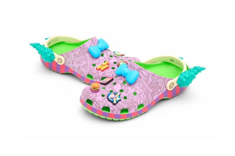 'The Simpsons' x Crocs Classic Clog "Krusty The Klown” The Simpsons Release Info 