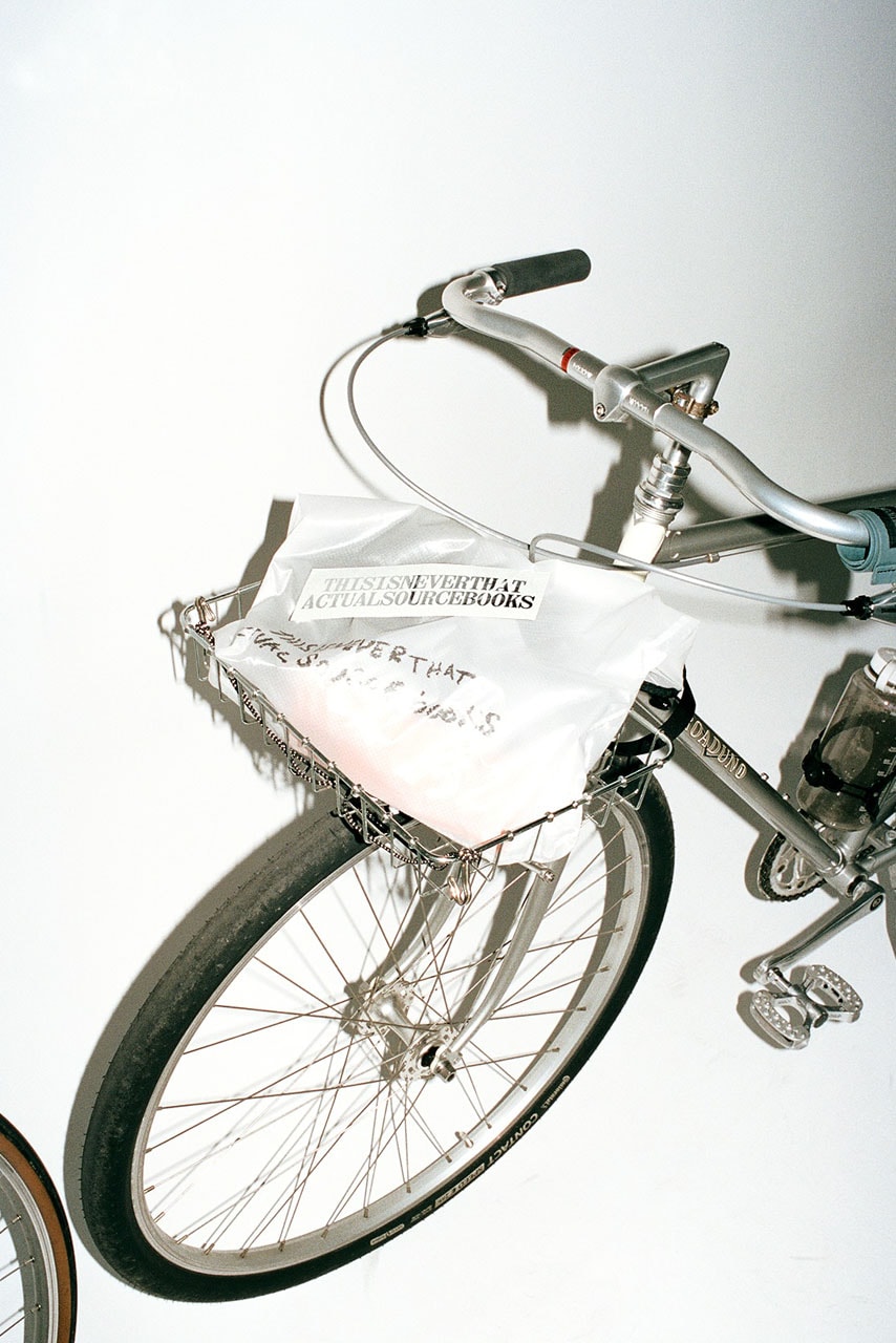 thisisneverthat x Actual Source Connect on "Commuter Service" Capsule collab release info bike city drop seoul utah publishing