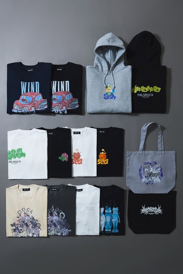 WIND AND SEA Fashions the 'Final Fantasy XIV' Universe Collaboration Collection Release Info