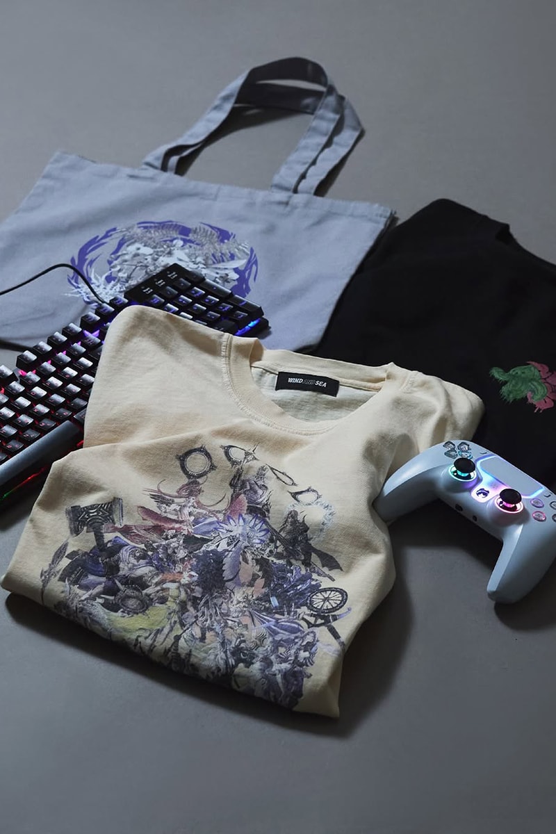 WIND AND SEA Fashions the 'Final Fantasy XIV' Universe Collaboration Collection Release Info