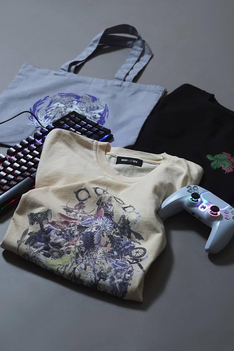 WIND AND SEA Fashions the 'Final Fantasy XIV' Universe Collaboration Collection Release Info
