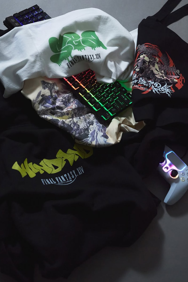 WIND AND SEA Fashions the 'Final Fantasy XIV' Universe Collaboration Collection Release Info