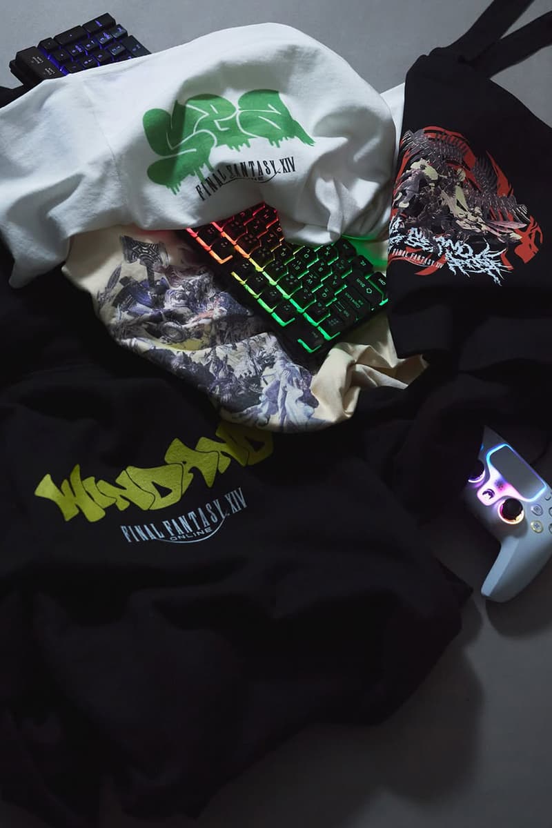 WIND AND SEA Fashions the 'Final Fantasy XIV' Universe Collaboration Collection Release Info