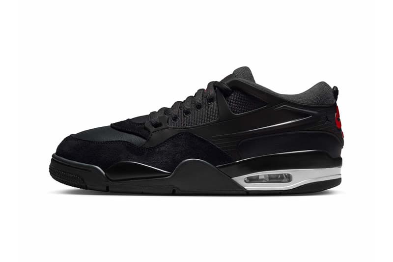 Air Jordan 4 RM "Driveway Black" II6036-001 nigel sylvester bred colorway black red jordan brand jumpman