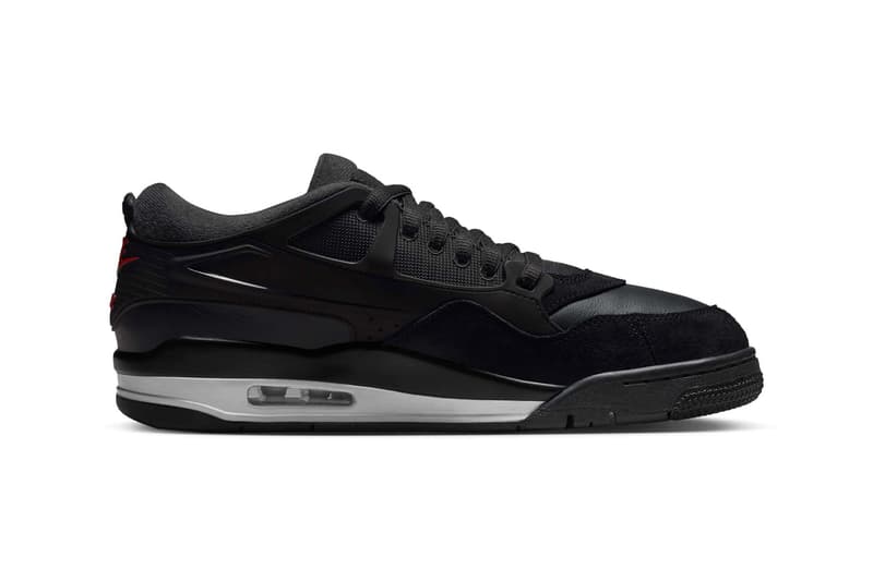 Air Jordan 4 RM "Driveway Black" II6036-001 nigel sylvester bred colorway black red jordan brand jumpman