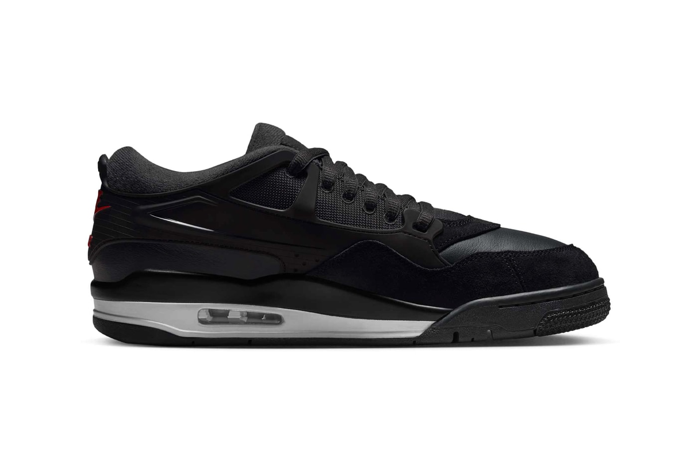 Air Jordan 4 RM "Driveway Black" II6036-001 nigel sylvester bred colorway black red jordan brand jumpman
