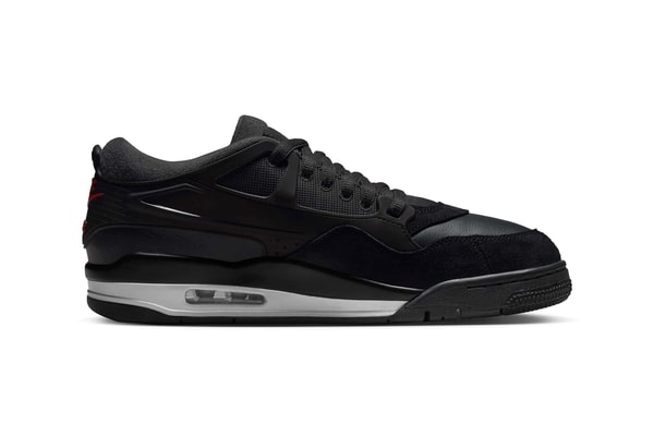 Air Jordan 4 RM "Driveway Black" II6036-001 nigel sylvester bred colorway black red jordan brand jumpman