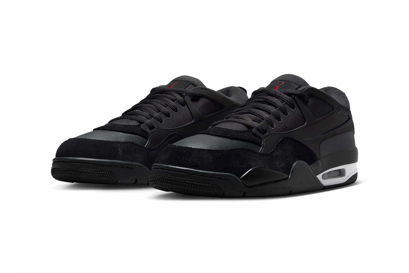 Air Jordan 4 RM "Driveway Black" II6036-001 nigel sylvester bred colorway black red jordan brand jumpman