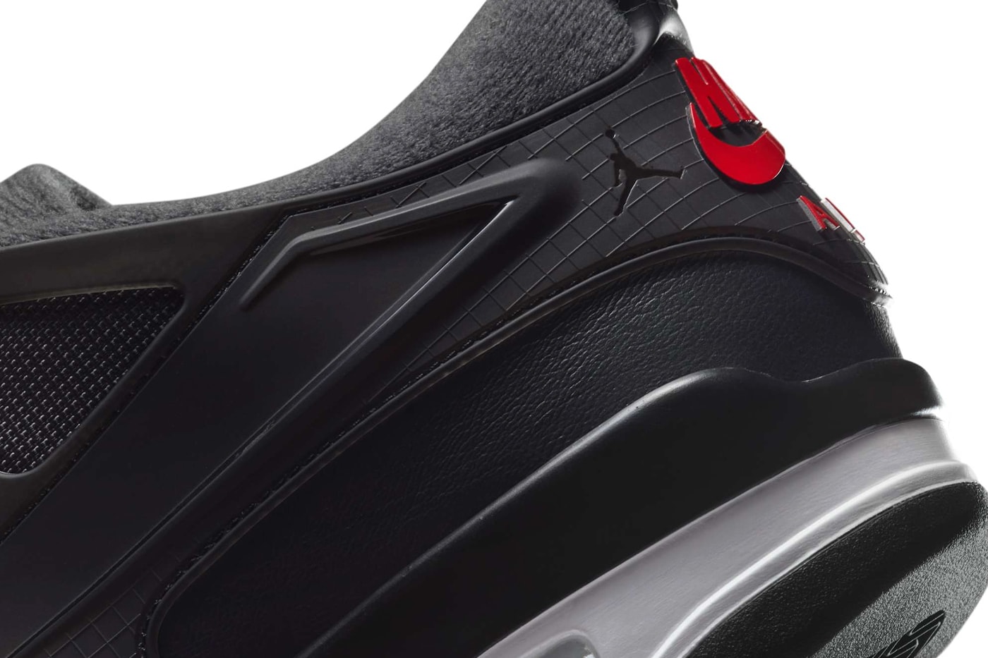 Air Jordan 4 RM "Driveway Black" II6036-001 nigel sylvester bred colorway black red jordan brand jumpman