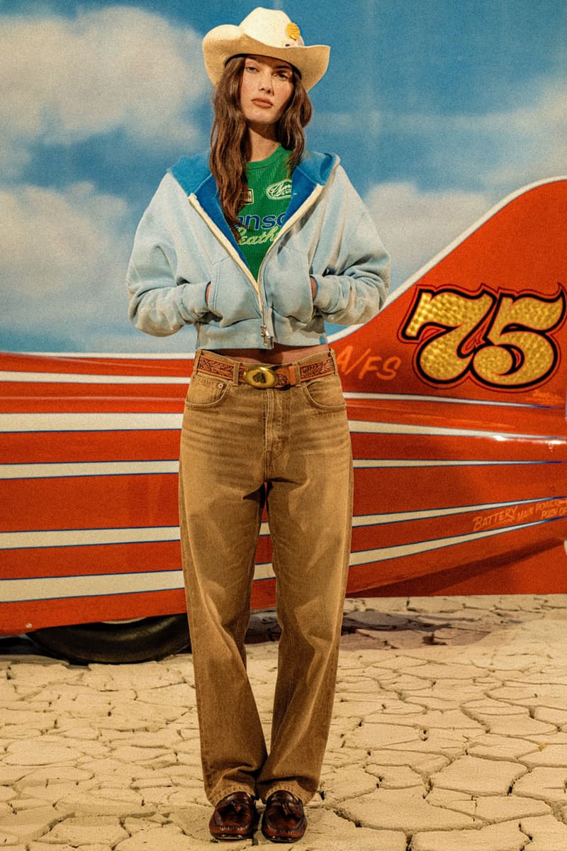 Cherry Los Angeles Serves Up "Sunscreen And Gasoline" for Spring 2025 collection lookbook release info drop price texas california brand fashion clothing Vanson Leathers