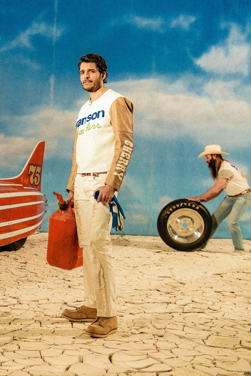 Cherry Los Angeles Serves Up "Sunscreen And Gasoline" for Spring 2025 collection lookbook release info drop price texas california brand fashion clothing Vanson Leathers