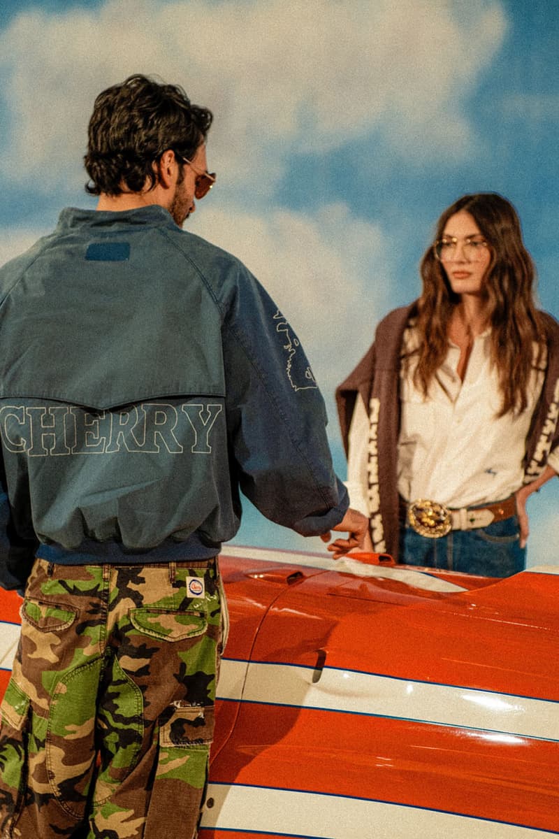 Cherry Los Angeles Serves Up "Sunscreen And Gasoline" for Spring 2025 collection lookbook release info drop price texas california brand fashion clothing Vanson Leathers