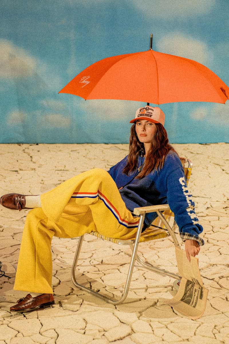 Cherry Los Angeles Serves Up "Sunscreen And Gasoline" for Spring 2025 collection lookbook release info drop price texas california brand fashion clothing Vanson Leathers