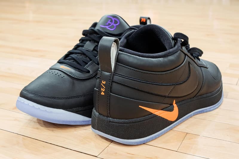 Devin Booker Honors 70-Point Game With Nike Book 1 "Hyperdunk" PE phoenix suns book boston celtics youngest player nba