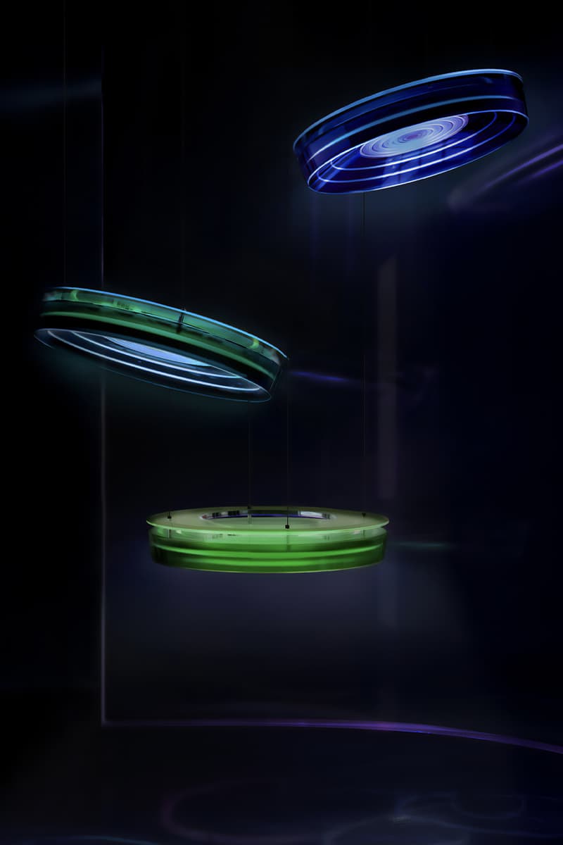 Draga & Aurel Phebe Lamps Transparency Matters” collection Rossana Orlandi Gallery Milan Design Week
